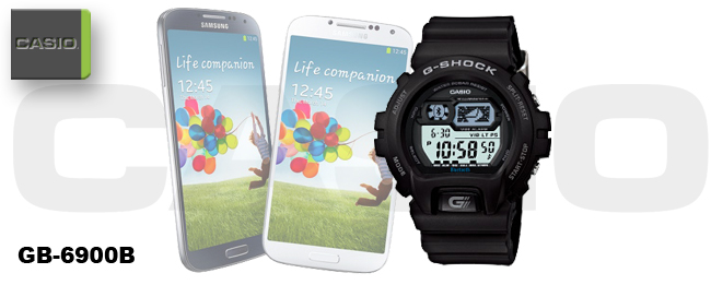 Casio G-SHOCK GB-6900B steuert Android über Bluetooth