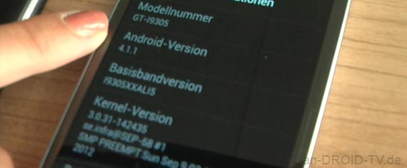 Galaxy S3 Jelly Bean