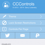 Cydia Tweak CCControls
