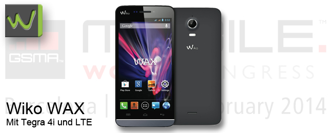 MWC 2014 Wiko WAX