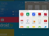 Samsung Galaxy NotePRO 12.2 Test Floating Apps