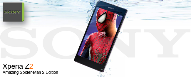 Sony Xperia Z2 The Amazing Spider-man 2 Sonder Edition