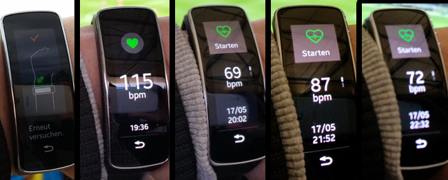 Test Samsung Gear Fit