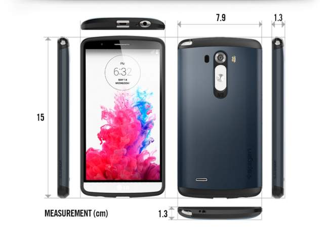 Spigen Slim Armor Case für LG G3