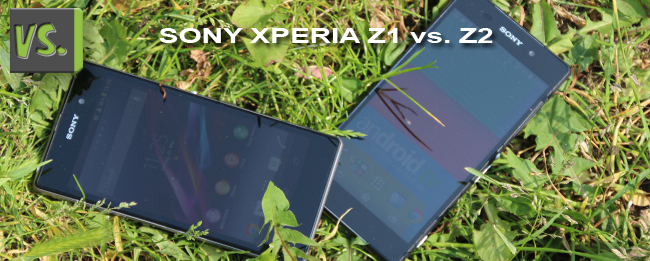 Sony Xperia Z1 vs. Xperia Z2
