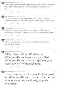 Die Pläne für Microsoft Cortana