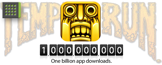 Temple Run mit einer Milliarde Downloads