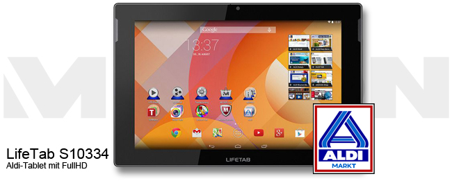 MEDION LifeTab S10334 bei Aldi Nord