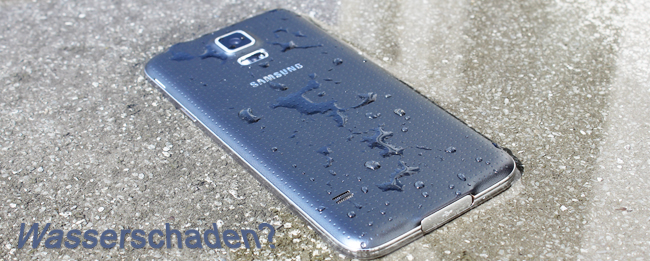Smartphone Wasserschaden