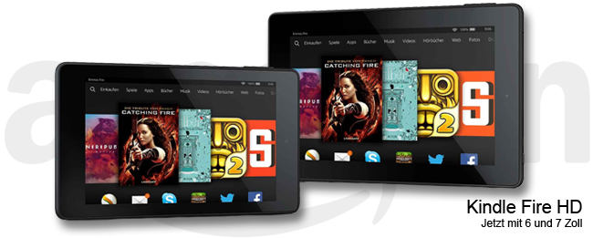 Amazon Kindle Fire HD 6 und HD 7