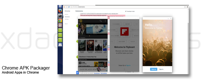 Chrome APK Packager
