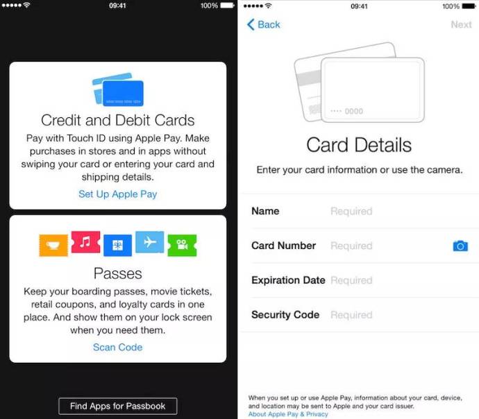 iOS 8.1 Passbook mit Apple Pay