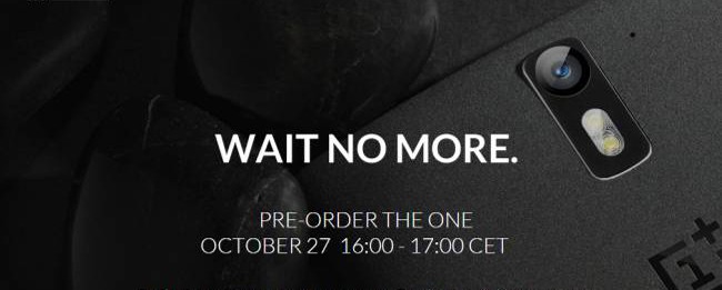 OnePlus One Preorder