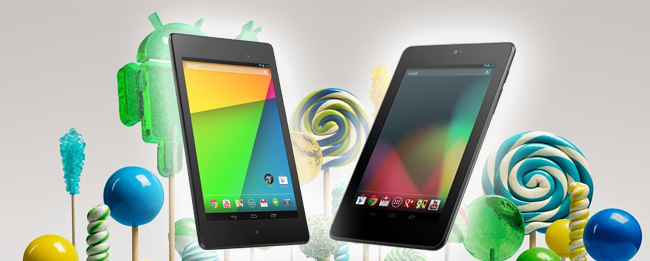 Nexus 7 Android 5.0 Lollipop
