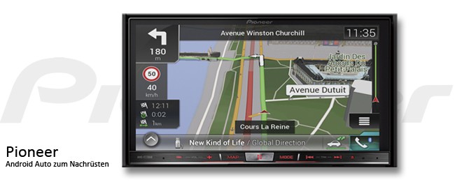 Pioneer mit Android Auto