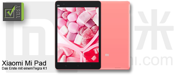 Xiaomi MiPad Test