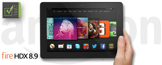 Amazon Fire HDX 8.9 Test