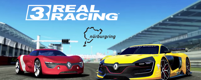 Real Racing 3 mit Nürburgring und Renault