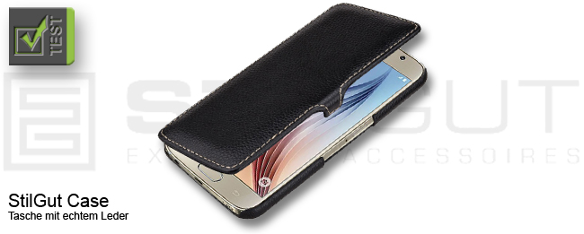 Stilgut Leder Case für das Samsung Galaxy S6