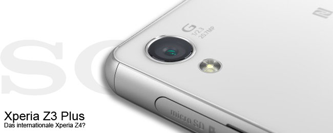 Sony Xperia Z3 Plus Teaser