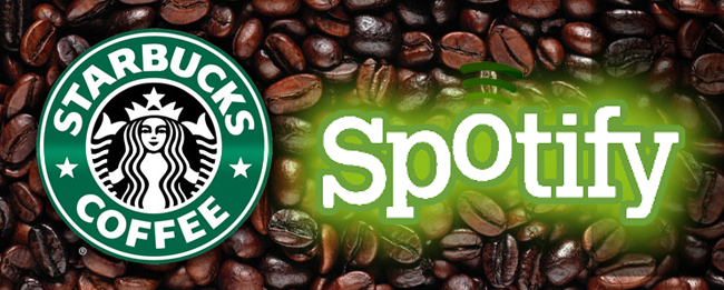 Starbucks und Spotify Kooperation