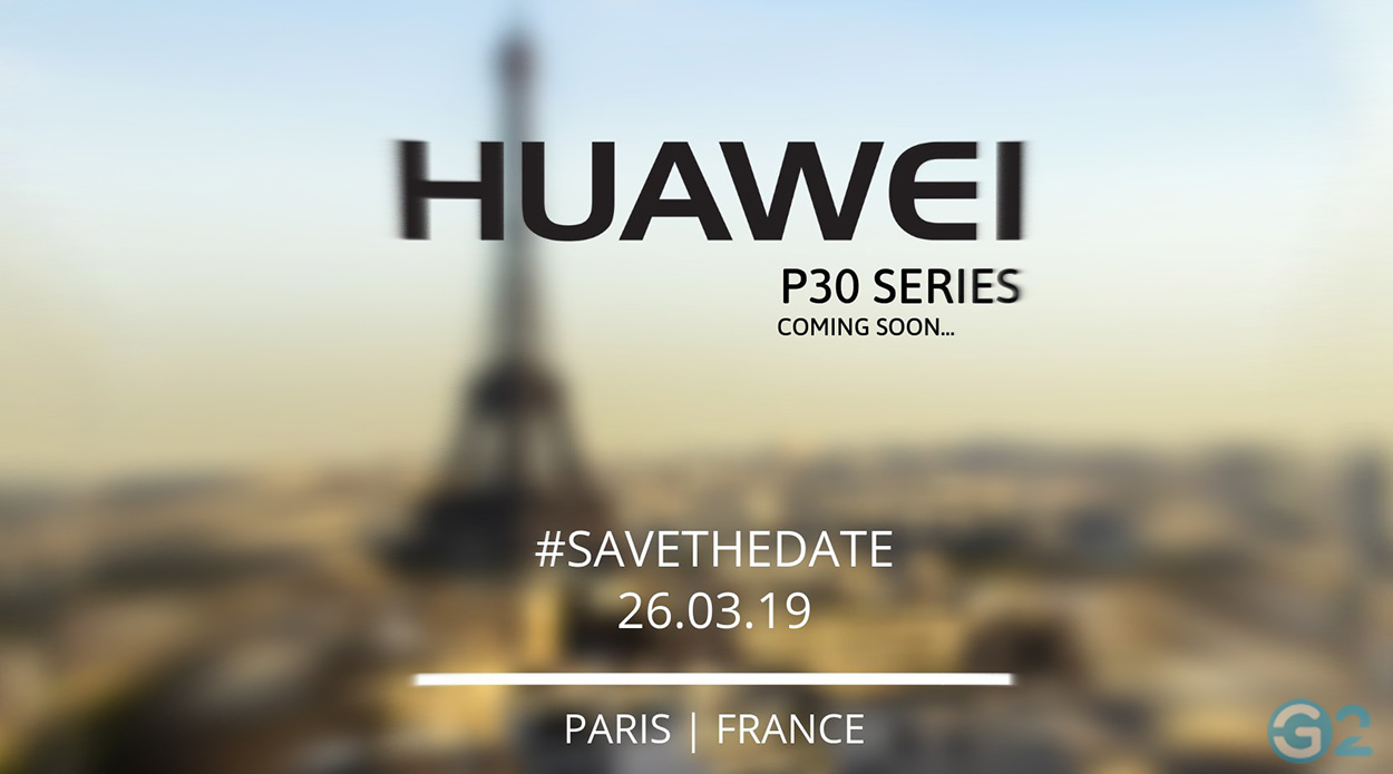 Huawei P30 Einladung