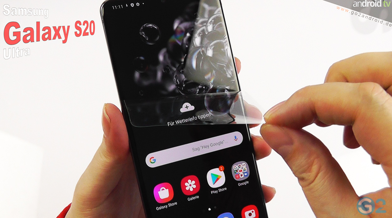 Samsung Galaxy S20 Ultra im Unboxing