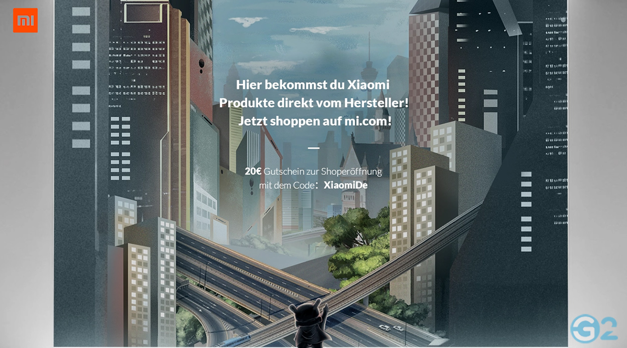 Xiaomi Online-Shop Eröffnung