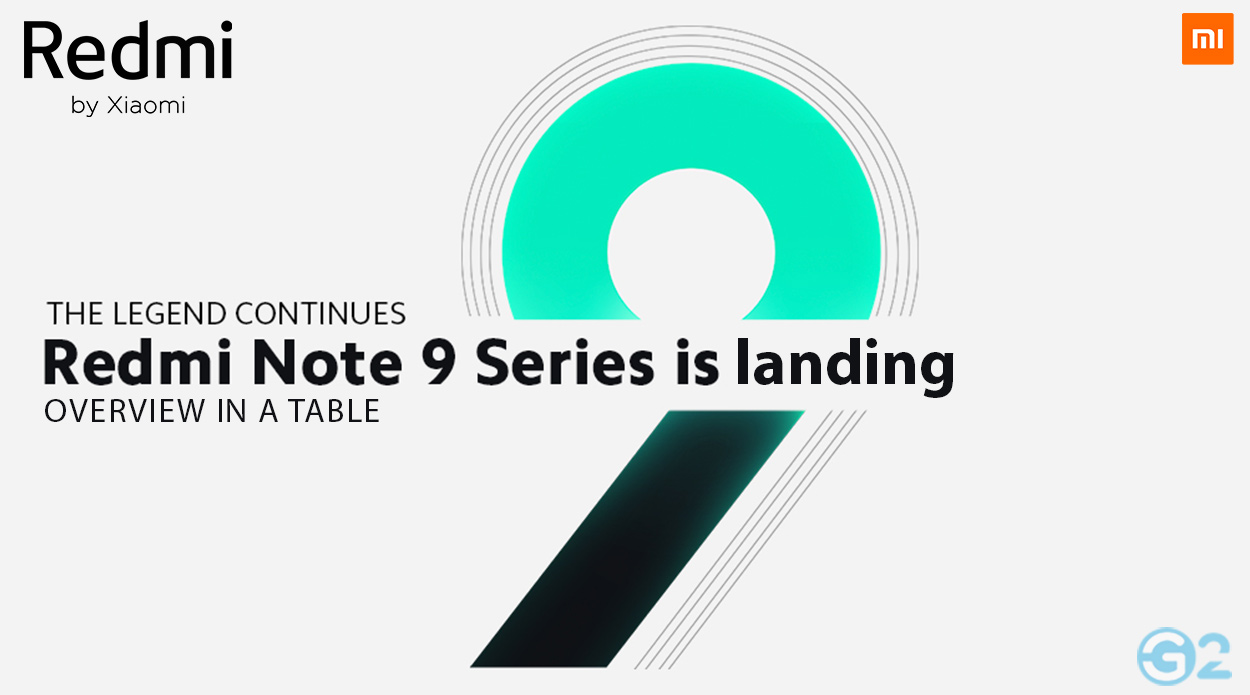 Redmi Note 9 Pro & Series