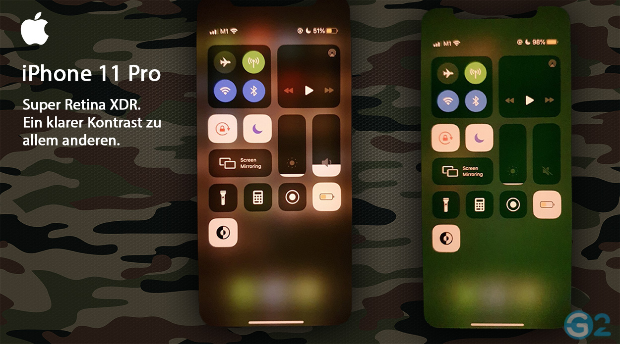 Apple iPhone 11 Pro mit Grünstich