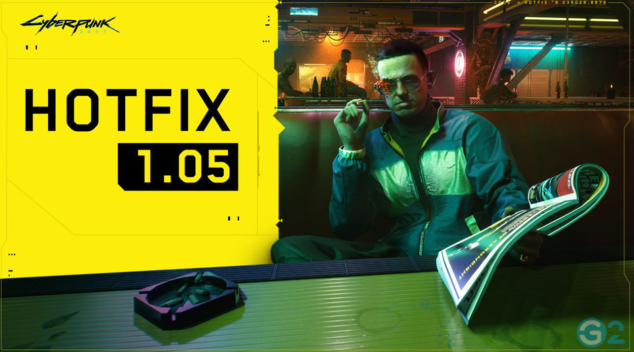 Cyberpunk 2077 liefert Hotfix 1.05