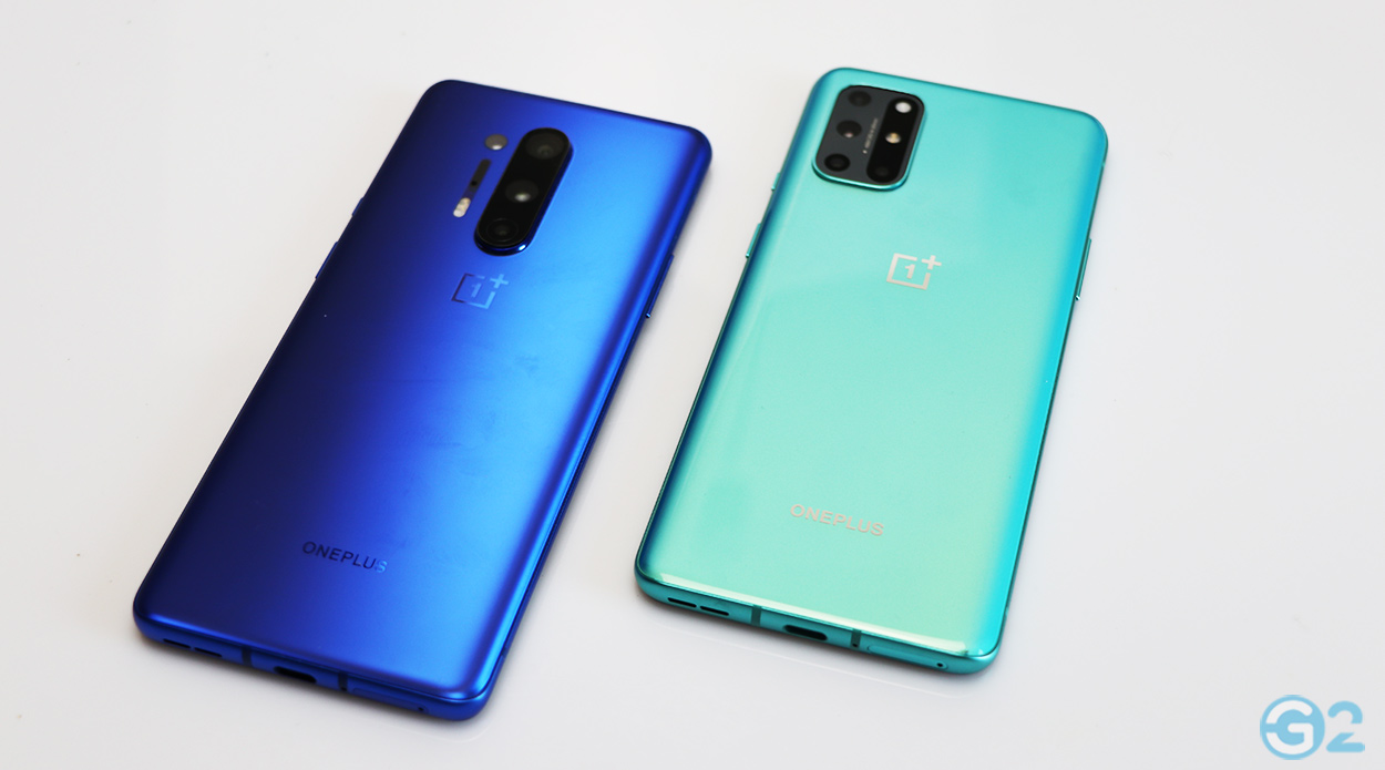 OnePlus 8 Pro versus OnePlus 8T