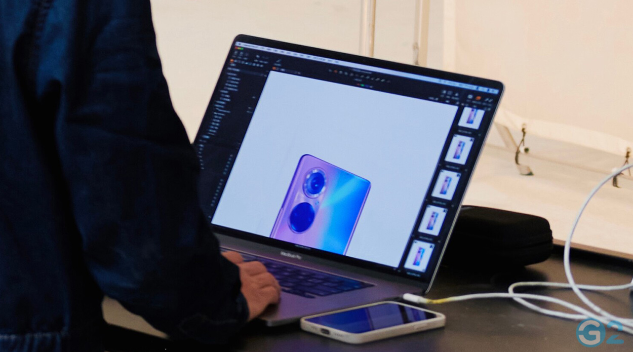 Honor 50-Serie im Fotostudio