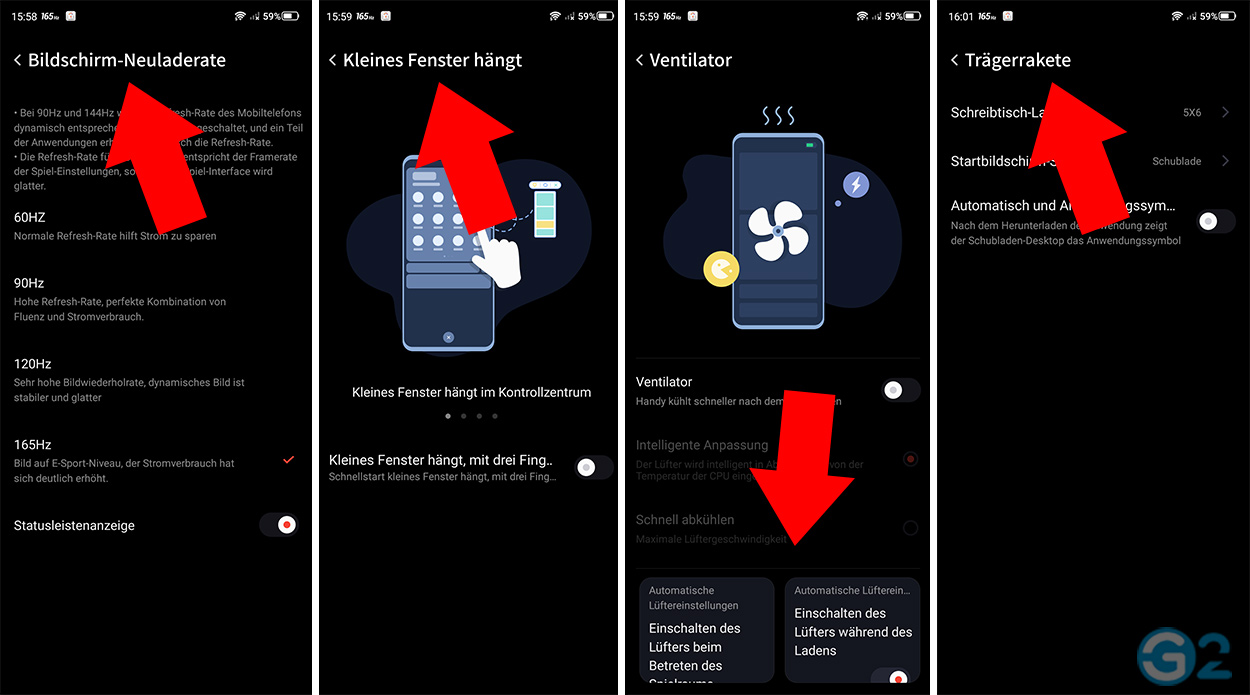 Nubia RedMagic 6 Übersetzungen