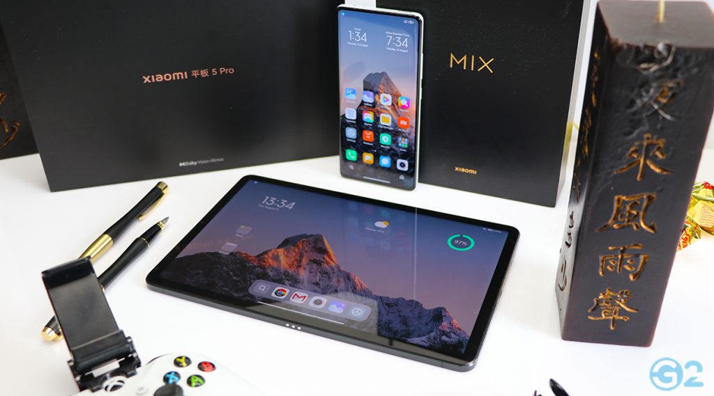 Xiaomi Pad 5 Pro und das MIX 4