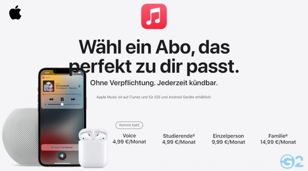 Apple Music Voice Plan