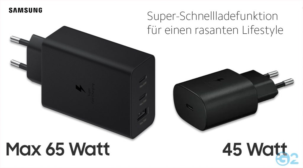 Samsung 45- und 65-Watt-Charger