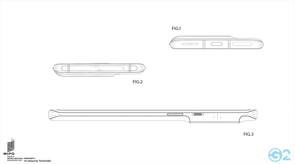 OnePlus 10T Pro Patentskizze