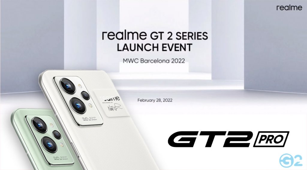 Realme GT2 und Realme GT 2 Pro Launch-Event