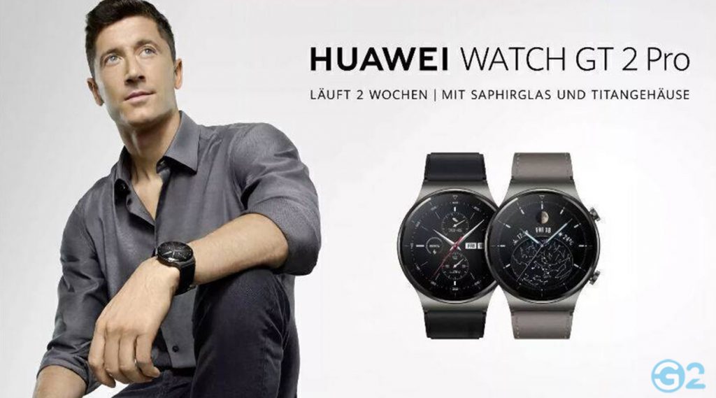 Huawei mit Testimonial Robert Lewandowski