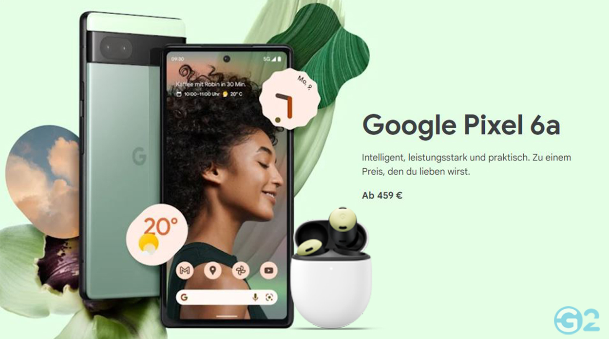 Google Pixel 6a im Vorverkauf