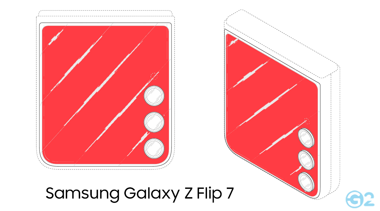 Mögliches Patent des Samsung Galaxy Z Flip 7