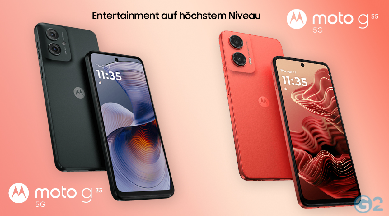 Motorola G35 5G und Motorola Moto G55 5G