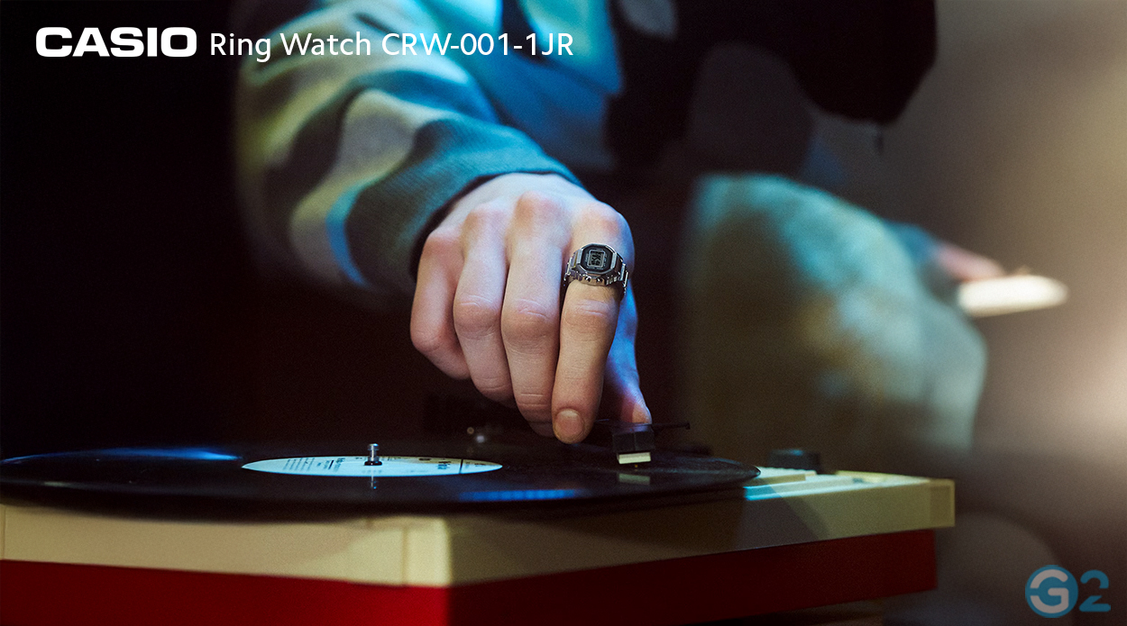 Casio Ring Watch CRW-001-1JR