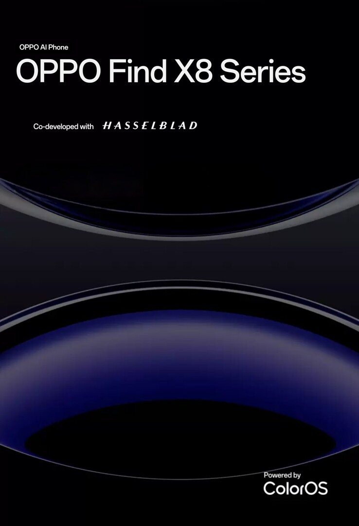 Launch-Teaser der Oppo Find X8-Serie