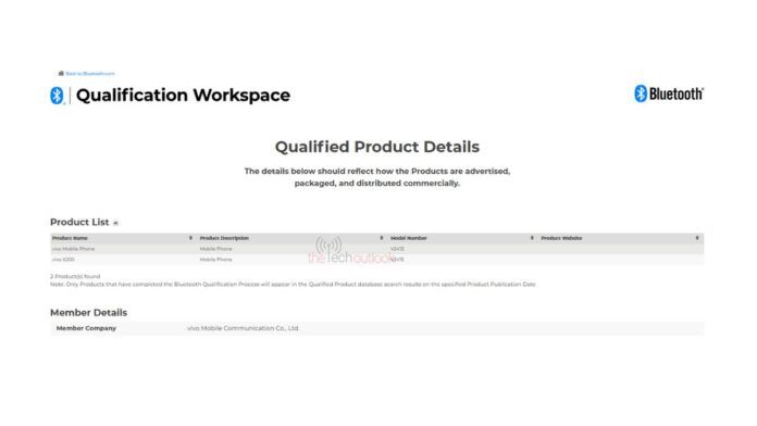 Vivo X200 (Pro) bei der Bluetooth SIG 