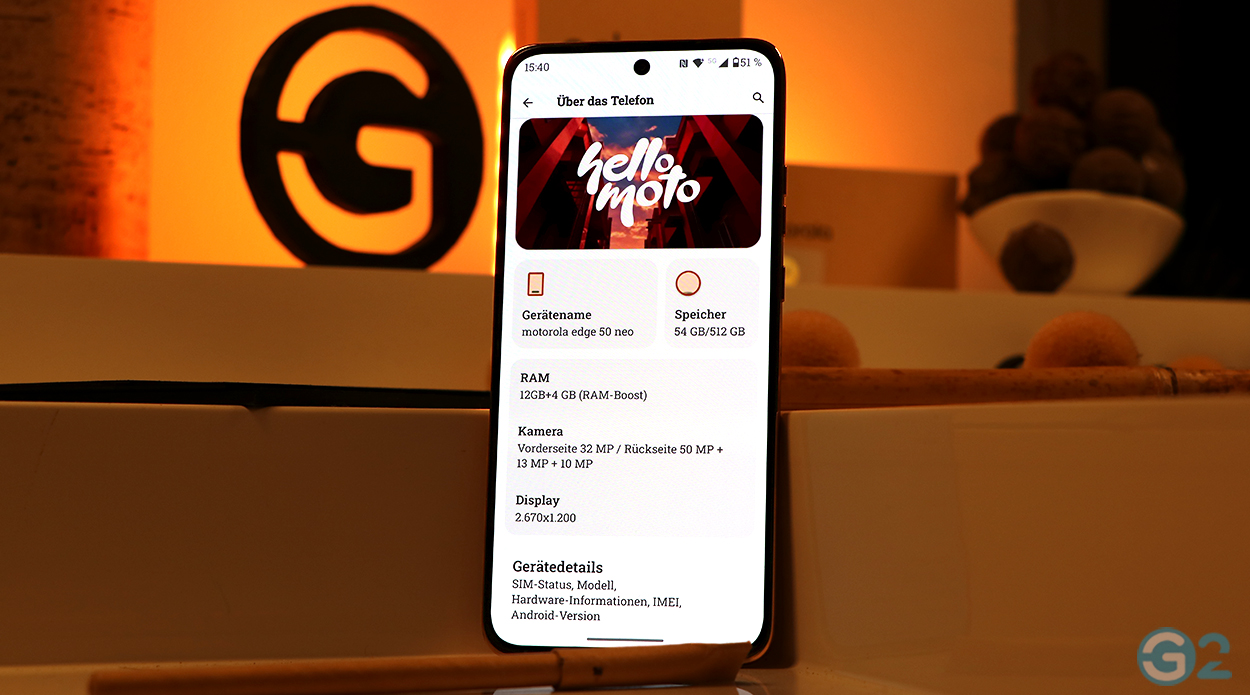 Motorola Edge 50 Neo von GO2mobile getestet