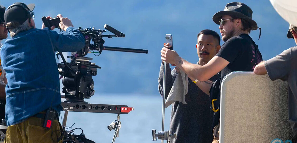 Google Pixel 10 beim Filmdreh