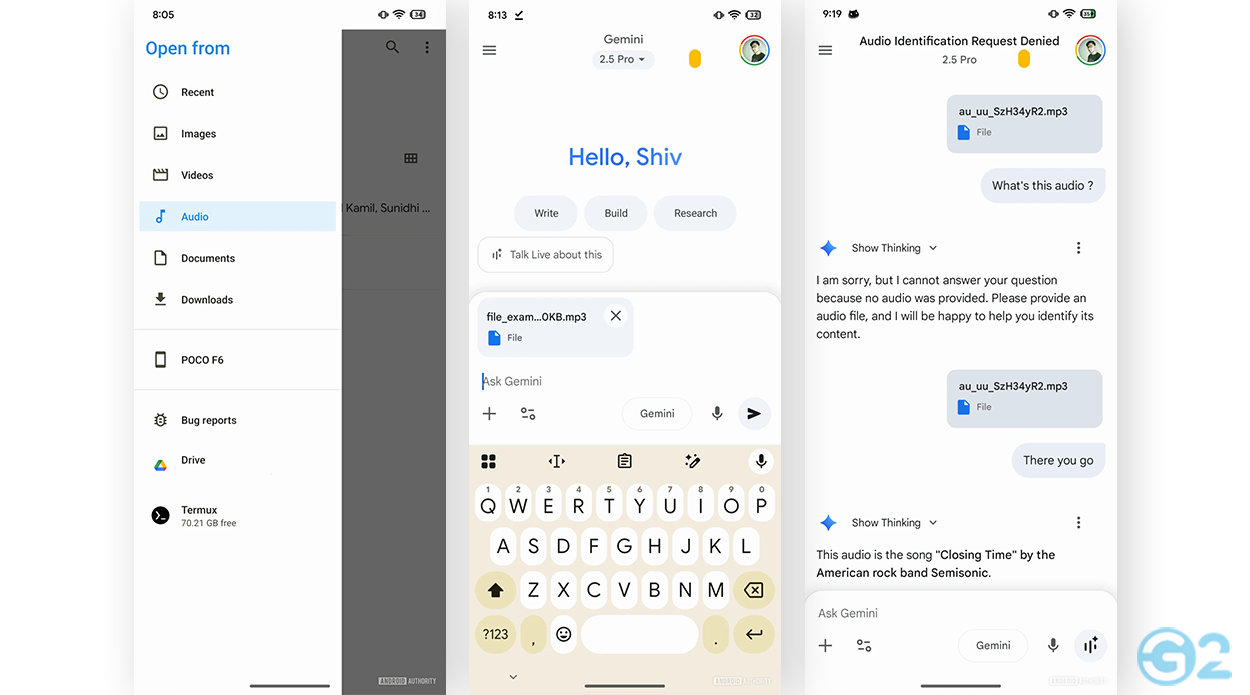 Google Gemini für Android