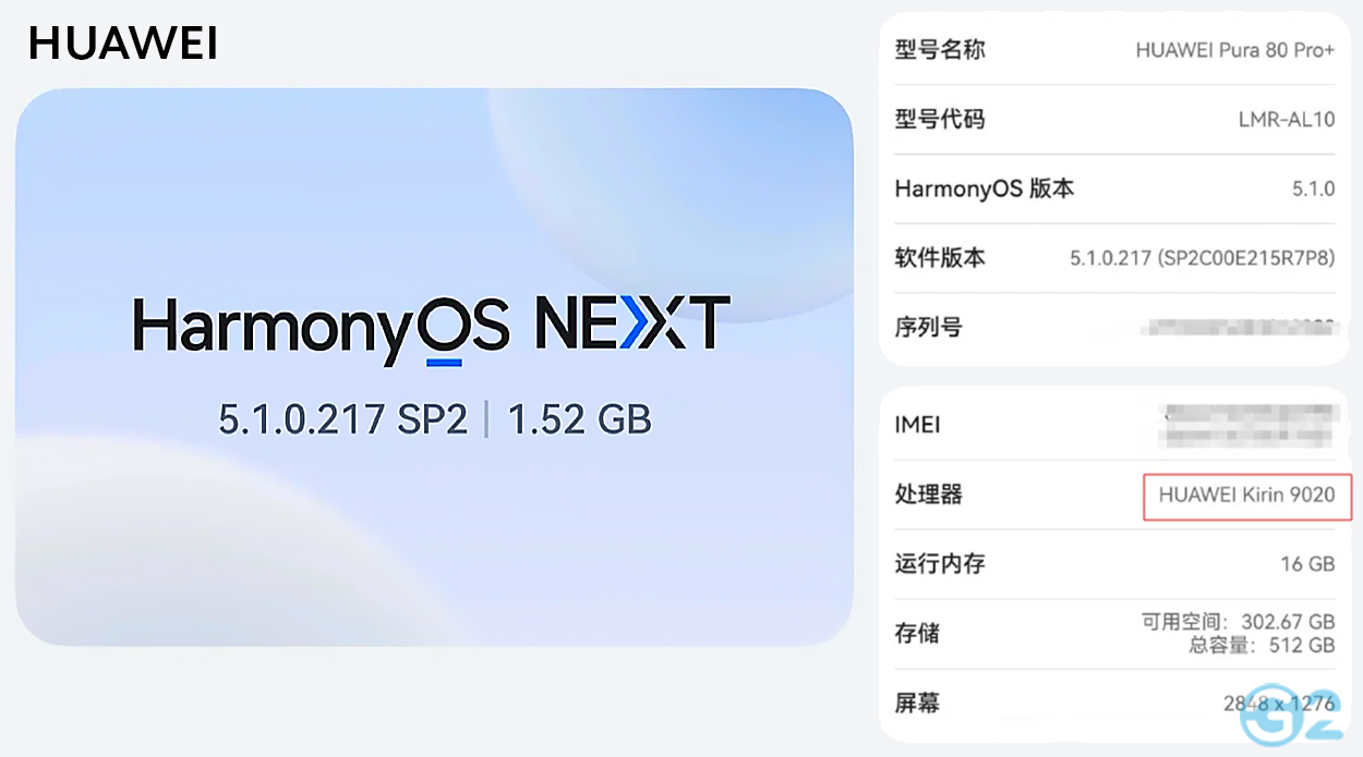 Huawei verbaut offiziell im Pura 80 Pro+ einen HighSilicon Kirin 9020